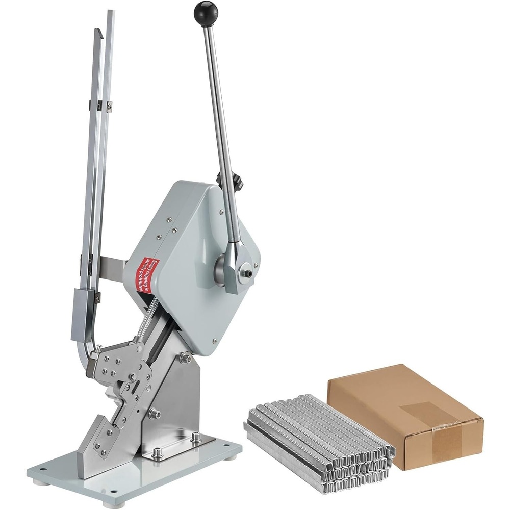 image:imageVEVOR Manual Ushape Sausage Clipper Clipping Machine Food Clipping Maker for Sausage Packing Sealing with 1 Box of Buckles 5000pcs