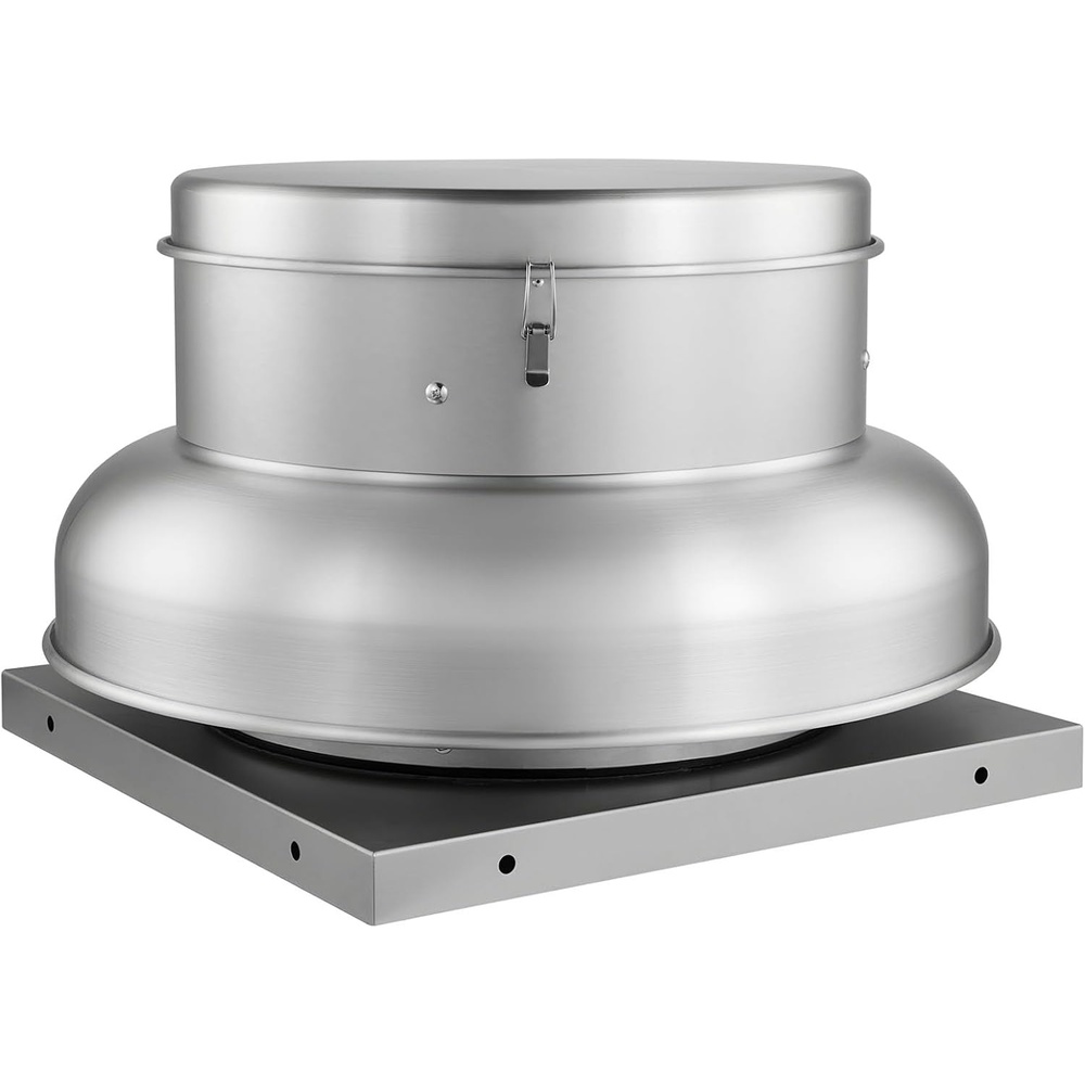 image:imageVEVOR Roof Exhaust Fan 3000CFM amp 3900CFM Adjustable Speed Control Attic Vent Fan with HighPower Motor 248inch Fan Base HeavyDuty Aluminum Alloy Compact for GarageKitchenBathroomSilver1500CFM  2600CFM