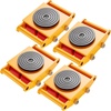 4 Packs-PU Wheels