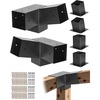2PC 15°3-Way+4PC Base Post 4*4 SET