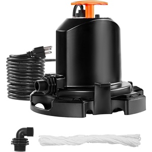 VEVOR 1/2 HP Submersible Pool Cover Pump – 1575 GPH, 24 ft Max Lift, Water Removal and Transfer Pump for Swimming Pools, Inflatable Water Parks, Draining (25 ft Power Cord)(1/2 HP 1575 GPH)