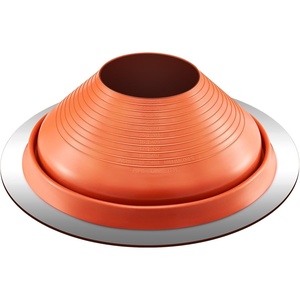 VEVOR 2Pcs Roof Pipe Flashing Boots, Fit Pipe OD 6-3/4″ to 14″, Flexible Silicone Roofing Jack Pipe Flashing, High Temp -101℉ to 437℉, Square Metal Base, for Chimney, Wood Stove & Outdoor Vent Pipes(Silicone (Pipe OD 10″ to 19″))