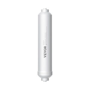 VEVOR Alkaline Water Filter, Universal Remineralization Filter, pH Balance and Restore Essential Minerals, Replace Inline Mineral Filter Fit for Undersink RO System, Water Purifier, 1/4″ Quick-Connect