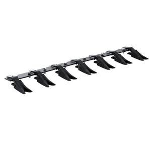 VEVOR Bucket Tooth Bar, 53”, Heavy Duty Tractor Bucket Teeth Bar for Sub-Compact Tractor Loader, 4560 lbs Load-Bearing Capacity, Fits Bucket Cutting Edges Sized 1/2″ or Less with No Drilling Required(53in)