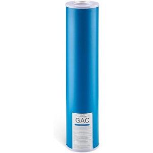 VEVOR CTO Whole House Water Filter – Universal Fit 20 x 4.5 Inch – Activated Carbon Block Cartridge Replacement, 5 Micron Coconut Shell Charcoal Filter, Reduce Chlorine, Bad Taste, Odor(GAC Filter)