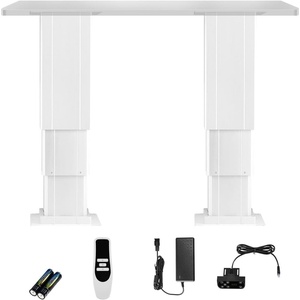 VEVOR Electric Lifting Column System, 176 lbs Lift Table, 14.2-31.1 in Height Range, Three-Stage Adjustable Desk Column, Telescopic Table Leg, Comes with Power-Supply Option to Control up/Down Motion(260 lbs)