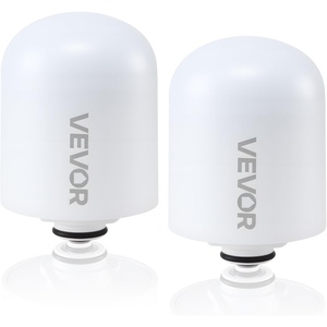 VEVOR Faucet Filter Replacement, 2-Pack Water-Filter Cartridge, 6-Layer High-Efficiency Filtration, 3-Month Value and 211 Gallon Long Lifespan/Filter, Compatible with Model 8627 Filtration System