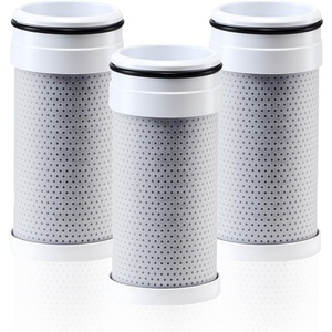 VEVOR Faucet Filter Replacement, 3-Pack Water-Filter Cartridge, 5-Layer High-Efficiency Filtration, 3-Month Value and 317 Gal Lifespan/Filter, Compatible with Models 8807 & 8811 Filtration System