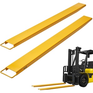 VEVOR Forklift Extensions, 84 Inch Fork Extensions 4.5 Inch Width, Heavy Duty Fork Extensions for Forklifts, 1 Pair Forklift Extensions for Truck(72 x 4.5 Inch)