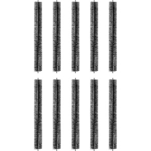 VEVOR Gutter Brush, 60 Feet Total Length 4.33 inch Diameter Gutter Cleaning Tools, Ground-Level Gutter Brush Leaf Guard for 5 Inch Gutters, Easily Clear roof Leaves and Debris, 20 Pack(30FT & 4.33in diameter)