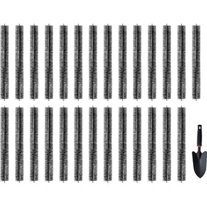 VEVOR Gutter Brush, 60 Feet Total Length 4.33 inch Diameter Gutter Cleaning Tools, Ground-Level Gutter Brush Leaf Guard for 5 Inch Gutters, Easily Clear roof Leaves and Debris, 20 Pack(80FT & 4.33in diameter)