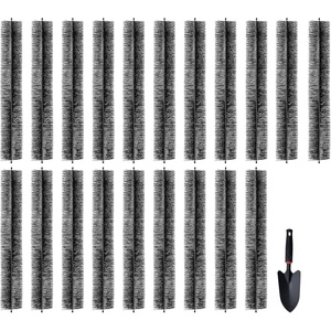 VEVOR Gutter Brush, 60 Feet Total Length 4.33 inch Diameter Gutter Cleaning Tools, Ground-Level Gutter Brush Leaf Guard for 5 Inch Gutters, Easily Clear roof Leaves and Debris, 20 Pack(60FT & 5.25in diameter)