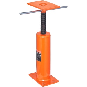 VEVOR House Floor Jacks, 2 Pack, 12″-16″ Height Range, 9700 lbs Max Load Capacity Per Unit, Adjustable Support Beam Basement Jack Post Pole for Leveling, Steel Telescoping Jack for Temporary Support(12″-16″-1PC)