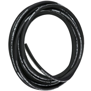 VEVOR Hydraulic Hose 50 Feet Rubber Hydraulic Hoses with 2 High-Tensile Steel Wire Braid, Inner Diameter 1/2 Inch, 5000 PSI Max, Bulk Hydraulic Hose -40 °F to 250 °F, Hydraulic Oil Flexible Hose(50 FT)
