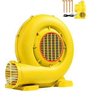 VEVOR Inflatable Blower, Electric Air Blower, Bounce House Blowing Pump, Commercial Corded Fan Pump for Castle Wate Slides Water Slide Bouncy Castle(0.5 & 0.6 HP Dual-Power)