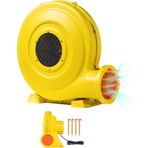 VEVOR Inflatable Blower, Electric Air Blower, Bounce House Blowing Pump, Commercial Corded Fan Pump for Castle Wate Slides Water Slide Bouncy Castle(1.0 & 1.3 HP Dual-Power)