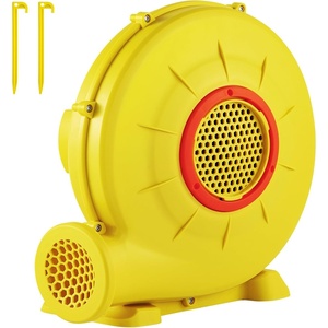 VEVOR Inflatable Blower, Electric Air Blower, Bounce House Blowing Pump, Commercial Corded Fan Pump for Castle Wate Slides Water Slide Bouncy Castle(450W 0.6HP Single-Power)