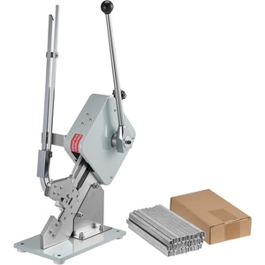 VEVOR Manual U-shape Sausage Clipper Clipping Machine Food Clipping Maker for Sausage Packing Sealing with 1 Box of Buckles 5000pcs