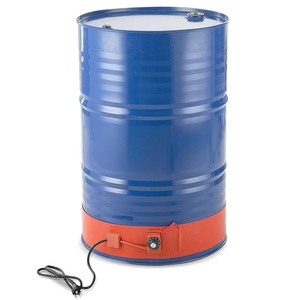 VEVOR Metal Drum Heater, 800 Watt 7.75″ Width, Pail Heating Band for 5 Gallon Barrel, 86-302℉ Adjustable Thermostat, High Efficiency Silicone Grease Keg Heater, Tested to UL 499 Standard, FCC Listed(Fits 55 Gallon)