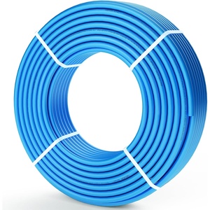 VEVOR PEX Pipe 1/2 Inch, 300 Feet Non-Oxygen Barrier PEX-B Flexible Pipe Tubing for Potable Water, for Hot/Cold Water & Easily Restore, Plumbing Applications with Free Cutter & Clamps,Blue | for Potable/Hot/Cold Water, Easily Restore, Plumbing Applications with Free Cutter & Clamps, Blue(Blue)