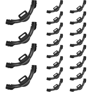VEVOR PEX Tubing Bend Support, 20 Packs 90-Degree Elbow Bend Support Compatible with 1/2-inch PEX Pipes, Corrosion & Rust Resistant Pex Clamps Pipe Holder with Nail Tab