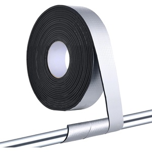 VEVOR Pipe Insulation Wrap, 14 FT x 2-inch Pipe Insulation Foam Tape, Self-Adhesive Water Pipes Insulated Foam Wrap for Winter Freeze Protection, Heat & Cold Resistant for Outdoor Indoor Use(Rubber Plastic Cotton)
