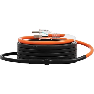 VEVOR Self-Regulating Pipe Heating Cable, 120-feet 5W/ft Heat Tape for Pipes Freeze Protection, Protects PVC Hose, Metal and Plastic Pipe from Freezing, 120V(15 Feet)