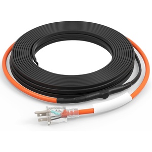 VEVOR Self-Regulating Pipe Heating Cable, 120-feet 5W/ft Heat Tape for Pipes Freeze Protection, Protects PVC Hose, Metal and Plastic Pipe from Freezing, 120V(40FT)