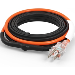 VEVOR Self-Regulating Pipe Heating Cable, 120-feet 5W/ft Heat Tape for Pipes Freeze Protection, Protects PVC Hose, Metal and Plastic Pipe from Freezing, 120V(9 Feet)