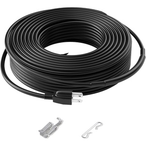 VEVOR Self-Regulating Pipe Heating Cable, 80FT 5W/FT Heat Tape for Pipes, Roof Snow Melting De-icing, Gutter and Pipe Freeze Protection(120FT)