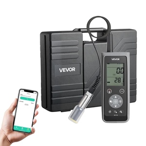 VEVOR Turbidity Meter, 0–1000 NTU Measuring Range, ISO 7027 Compliant, Portable Red Light Turbidimeter, Quick Reading, with Calibration Solutions, Sample Vials, and Carry Case, for Field and Plant(0.0-50.0 mg/L)