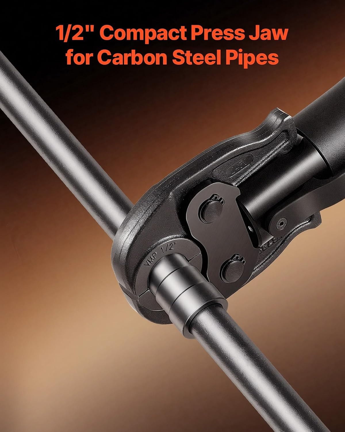 image:imageVEVOR 7PCS Pressing Jaws 14 to 118 Compatible with RLS Copper Pipes Work with 32KN Standard Press Tools for High Pressure HVACR Applications with Case24KNVMP 12inch