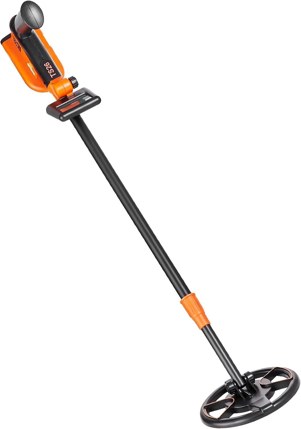 image:imageVEVOR Metal Detector for Kids 6 Inch Waterproof Search Coil with LCD Display Adjustable 2636 Gold Detector Lightweight Carbon Fiber Stem for Junior amp Youth Detecting Gold Coin Treasure