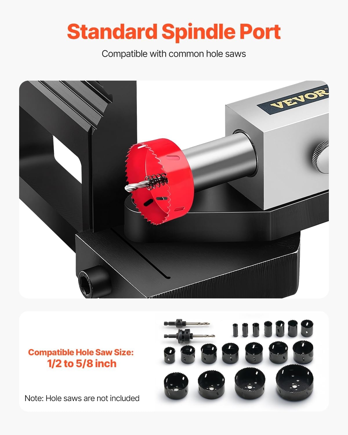 image:imageVEVOR Pipe Tube Notcher 12 to 3inch Tubing Notcher with 0 to 50 Adjustable Angle Pipe and Tube Notching Tool for Repair Shops Home Projects Metalworking