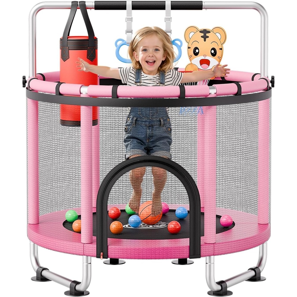image:imageVEVOR 55 Trampoline for KidsPink