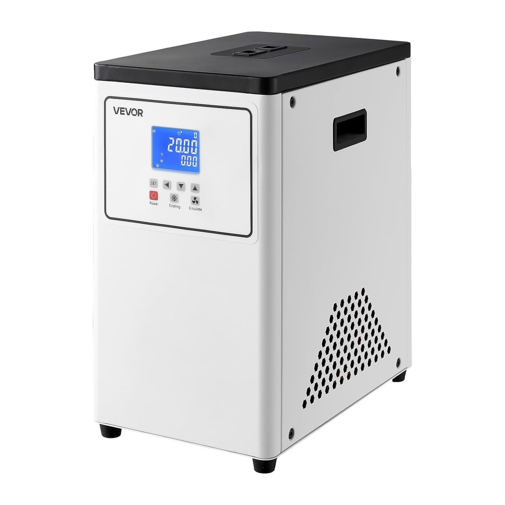 image:imageVEVOR Laboratory Chiller Circulator 20 to Room Temperature 34 L Internal and External Dual Circulation Compatible with 2 L Rotary Evaporators for Condenser Reflux and Rapid Cooling