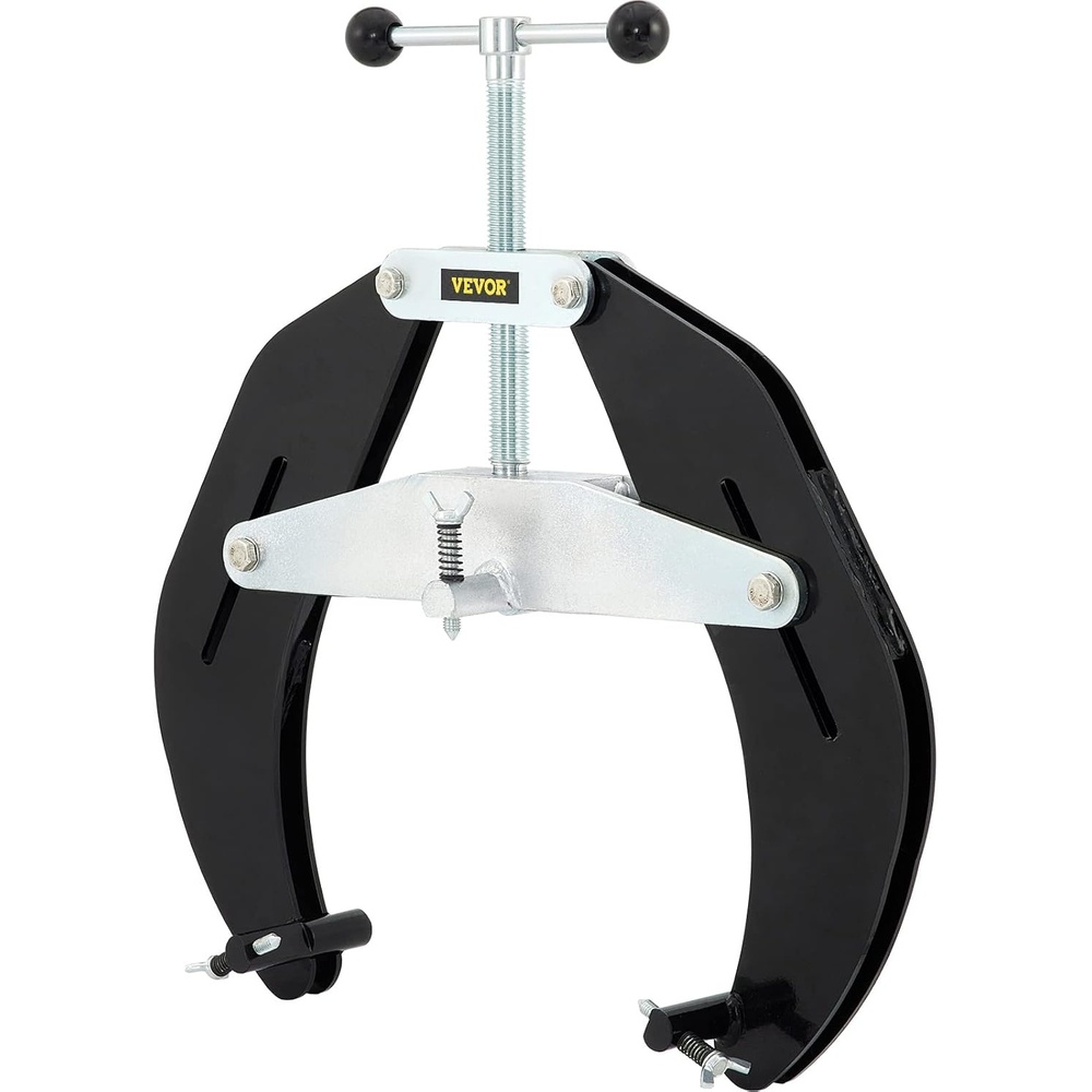 image:imageVEVOR Pipe Clamp 2 to 6 in High Strength Ultra Clamp with Quick Acting Screws Steel Pipe Alignment Tool with Lightweight Design Black512