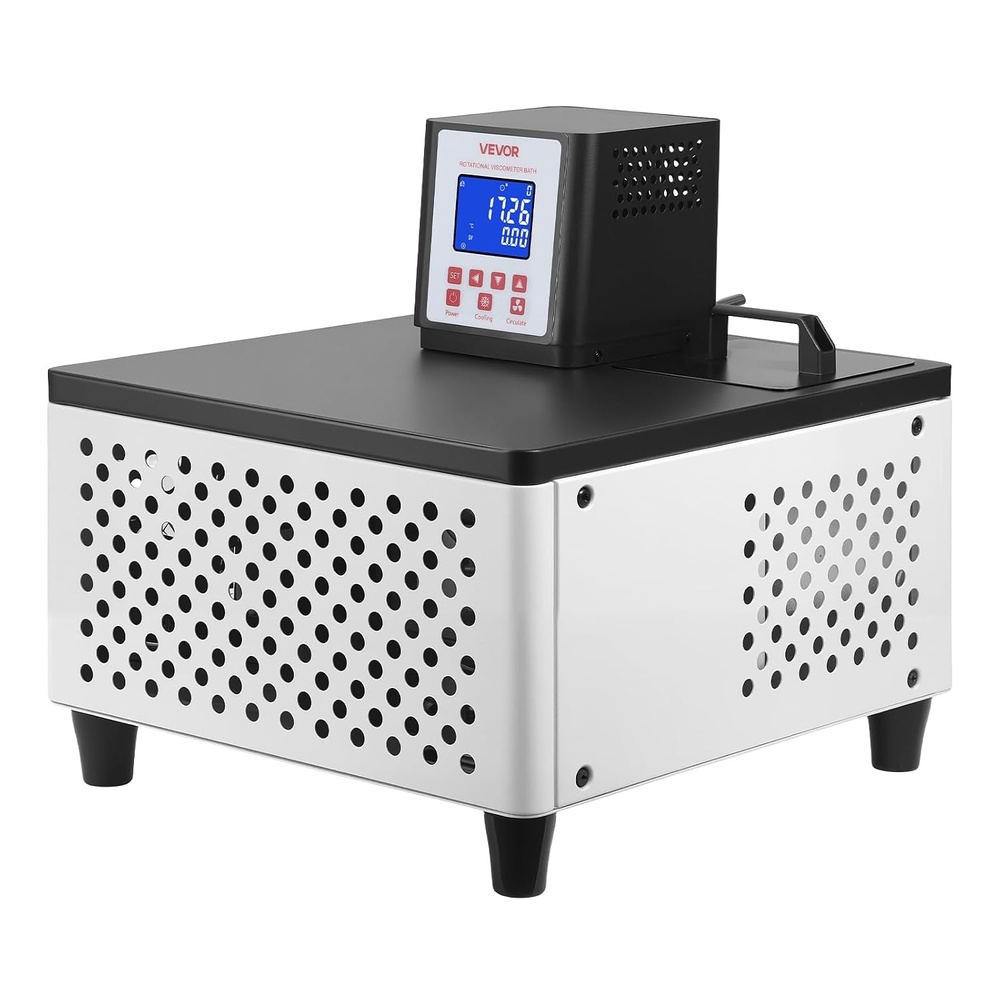 image:imageVEVOR Rotary Viscometer Rotor 180 cP 0 Viscometer Spindle Stainless Steel with Storage Case for NDJ5S NDJ8S SNB2T and LVDV2T Laboratory Digital Rotary Viscosity Meters for Low ViscosityBlackSilver