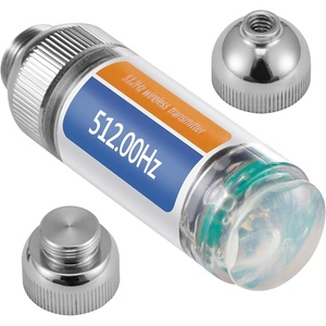 VEVOR 512 Hertz Sonde, Flushable, Remote Transmitter for Underground Pipe Location, Waterproof Wireless Endoscope with 2 Connectors