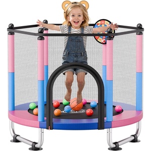 VEVOR 55″ Trampoline for Kids(Blue)
