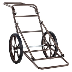 VEVOR Game Carts for Hunting, 300 LBS Deer Cart Game Hauler, Hawk Crawler, Hawk Hunting, All Terrain Folding Cart, Deer Hauling, Heavy-Duty Utility Gear Dolly for Hunting Fishing Hiking(500lbs/2wheels)