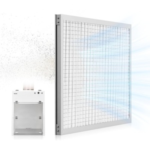 VEVOR Lab Fume Hood Filter 29.72 x 16.73 x 0.83 in, 5 Pieces Replacement Prefilters for 35.04 x 25.59 in Ducted Fume Hood to Capture Particles Sized 3-10μm, Non-Woven Filter and Aluminum Frame(30-39inch)