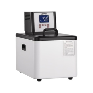 VEVOR Laboratory Chiller Circulator, -30℃-100℃, 6 L Internal and External Dual Circulation, Low Temperature Cooling Liquid Circulator Pump Chiller, Recirculating Chiller Water Bath for Laboratory(300℃-15L)