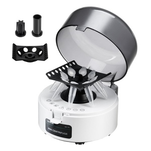 VEVOR Mini Centrifuge Machine, 3013xg RCF Electric Laboratory Centrifuge Machine with 2-in-1 Rotor for 0.2/1.5/2ml Tube Capacity, Fixed Speed 7000r/min, Low Noise, Widely Used in Various Experiments(2ML)