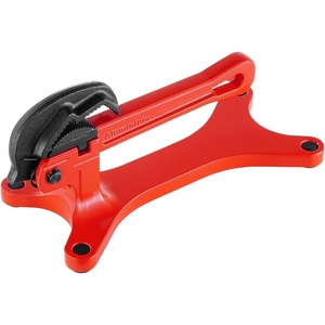 VEVOR Portable Pipe Vise, Lightweight Aluminum Pipe Clamp for 1/8″ to 1-1/2″ Pipe, Quick Grab Self-Adjusting Wrench for Pipe Cutting, Threading, Clamping, Ideal for Plumbing Repair | Lightweight and Durable for Onsite Plumbing Installation, Repair, and Maintenance