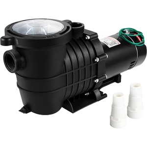 VEVOR Swimming Pool Pump, 1.5 HP 115 V, 1100 W Single Speed Pumps for Above Ground Pool w/Strainer Basket, 5280 GPH Max. Flow, Certification of ETL for Security(Single Speed)
