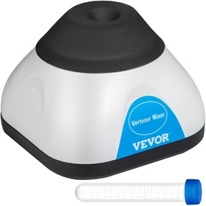 VEVOR Vortex Mixer, 3000RPM Mini Vortex Mixer Shaker, Touch Function Scientific Lab Vortex Shaker, Mix Up to 50ML, 6mm Orbital Diameter for Test Tube, Nail Polish, Eyelash Adhesives, Paint(Black)