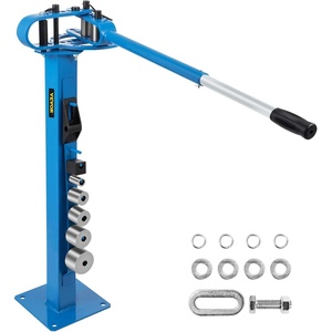 Vevor YP 38 Pedestal Floor Compact Bender 7 Dies Versatile Compact Metal Tubing Bender 44′ Mount Powdercoat Telescoping Handle Maximum 5/8″ Thick 1-15/16″ Width – Amazon.com(Floor Compact Bender 44″)