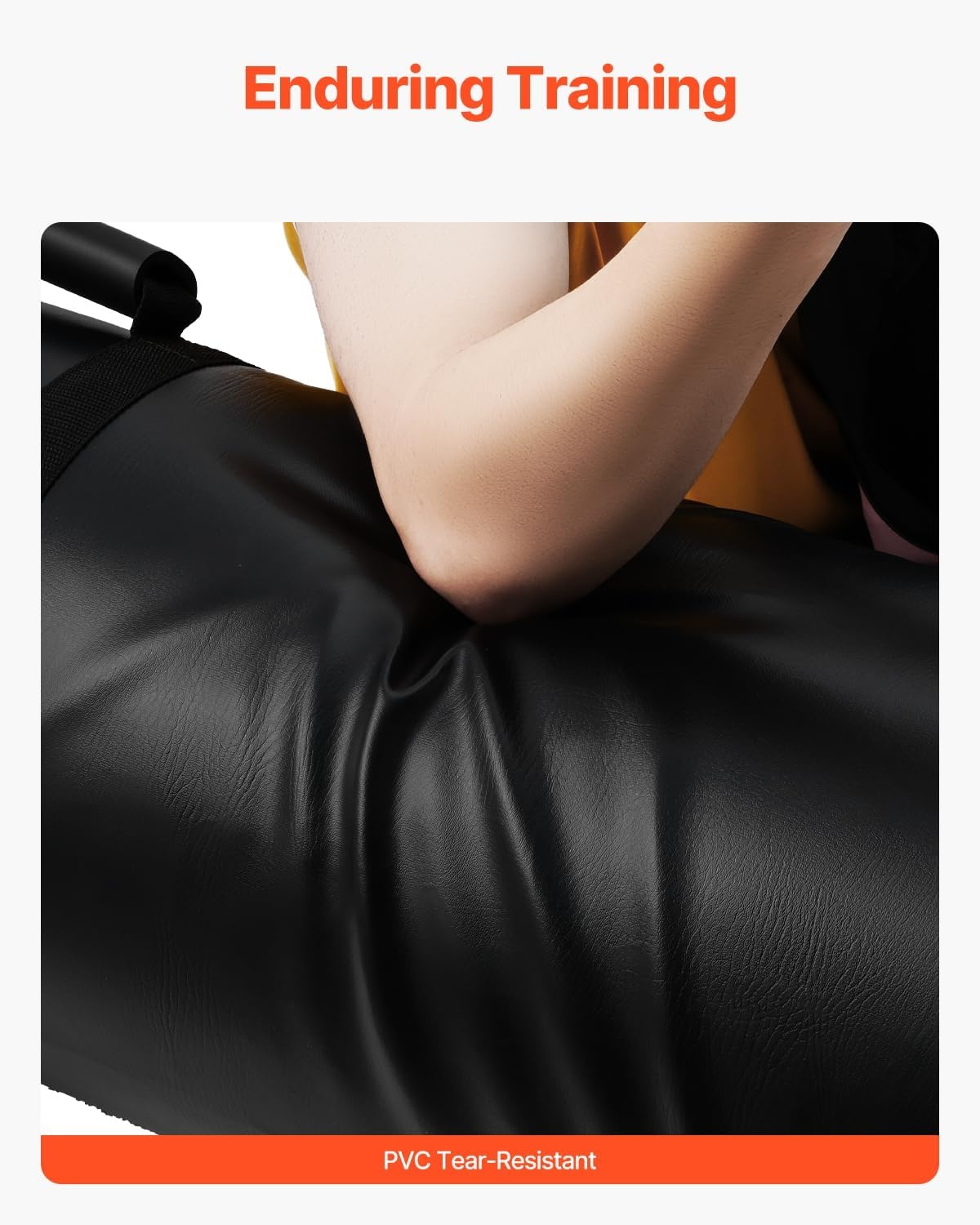 image:imageVEVOR Football Tackling Dummy 48 in Blocking Pad Equipment for Practice Heavy Duty Tackle Dummies with Handles Great for Contact Drills Kickboxing Martial Arts Sports Training 1PCS UNFILLED