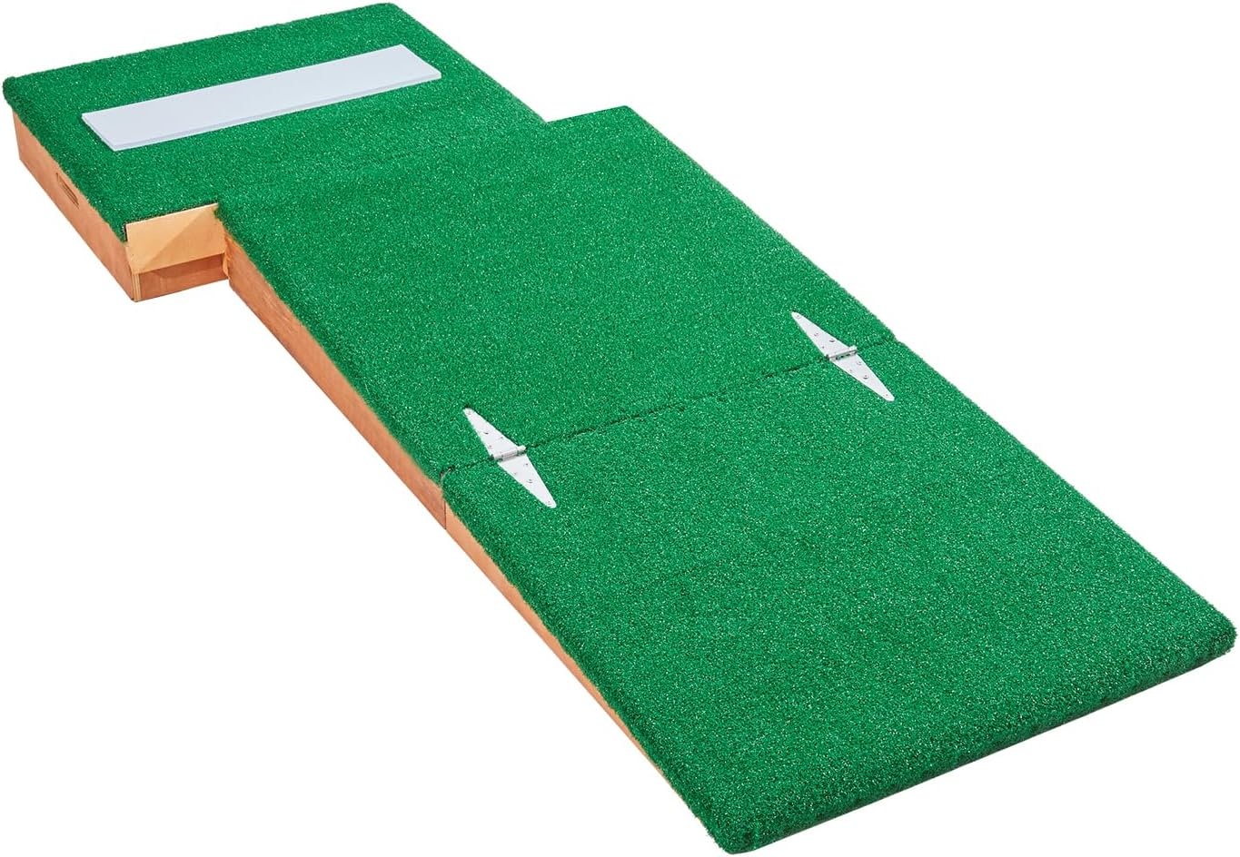 image:imageVEVOR Pitching Mound Baseball Game Mound IndoorOutdoor Pitching Practice and Training Equipment Softball Pitching Aids with Antifade Turf and Pitching RubberGreen